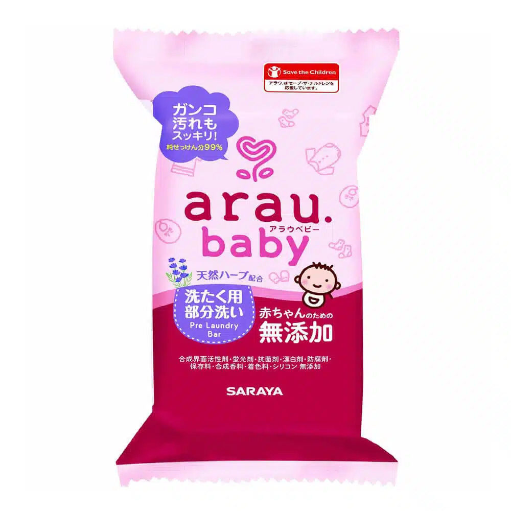 Мыло для выведения пятен на одежде Arau Baby, 110 г