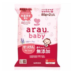 Мило для купання малюків Arau Baby, 85г×2 шт.