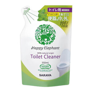 Миючий засіб для туалету Happy Elephant, із запахом м'яти, 350 мл, наповнювач