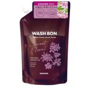 Пена-мыло для рук с ароматом цветов Wash Bon, наполнитель, 500 мл