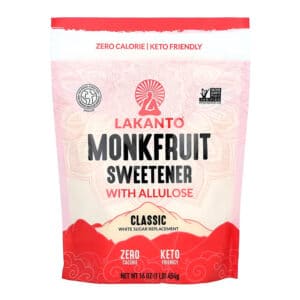 Сахарозаменитель Lakanto Monkfruit Sweetener with Allulose, 454 гр